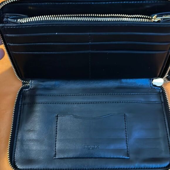 Coach Embossed French Style Long Wallet - Picture 4 of 9